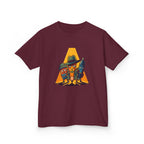Kids Tee - Noir Stationery Detective Team | Cartoon Comic Style
