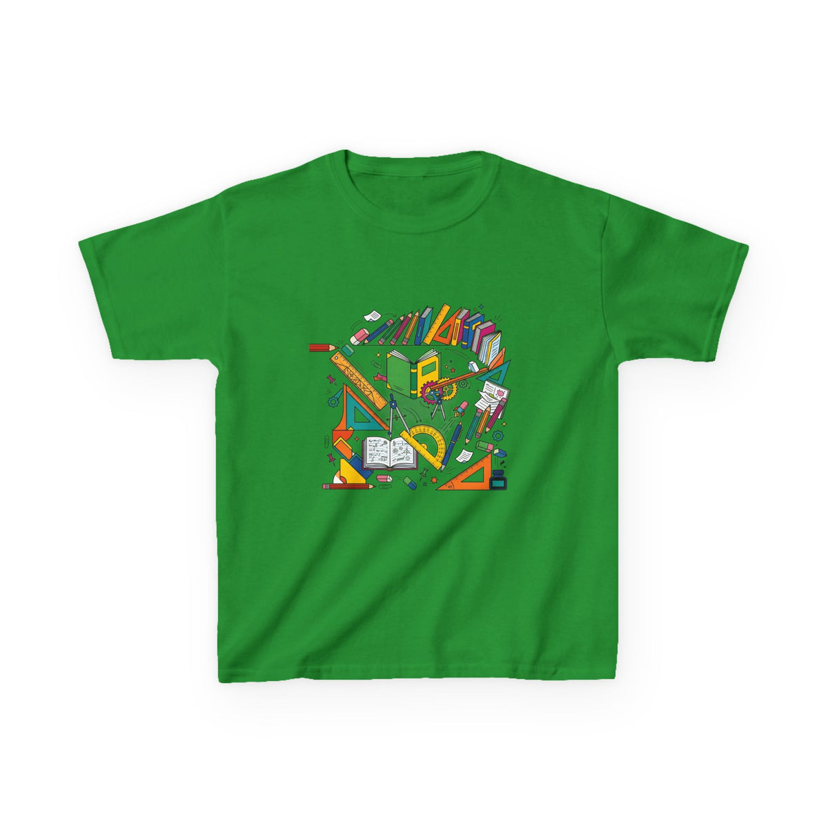 Kids School Supplies Tee - Doodle Art 2026 | Back to School