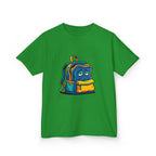 Kids Heavy Cotton Tee - Sad Backpack Cartoon | Back to School 2026
