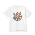 Kids Daily Routine T-Shirt - Whimsical Cartoon Machine