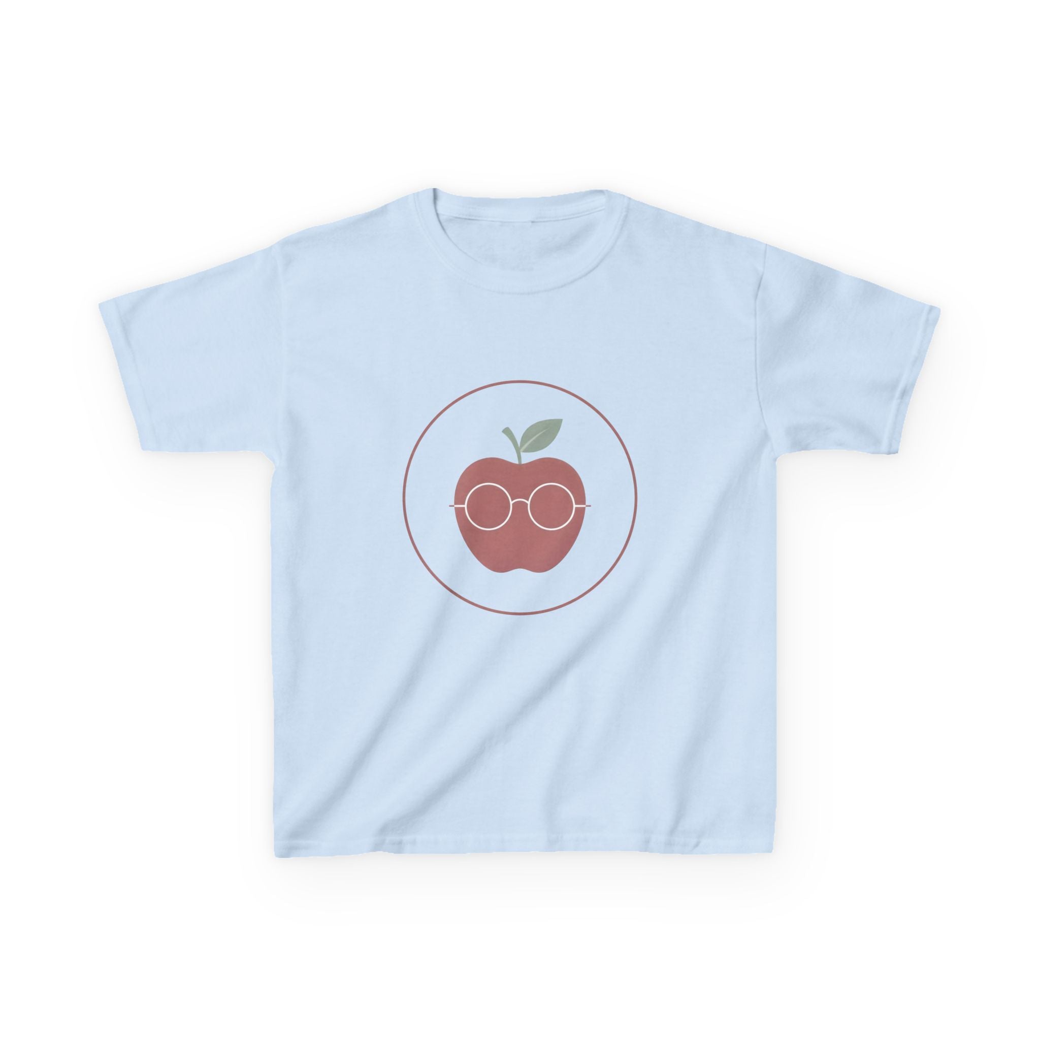 Kids Tee - Smart Apple with Glasses | Education & School