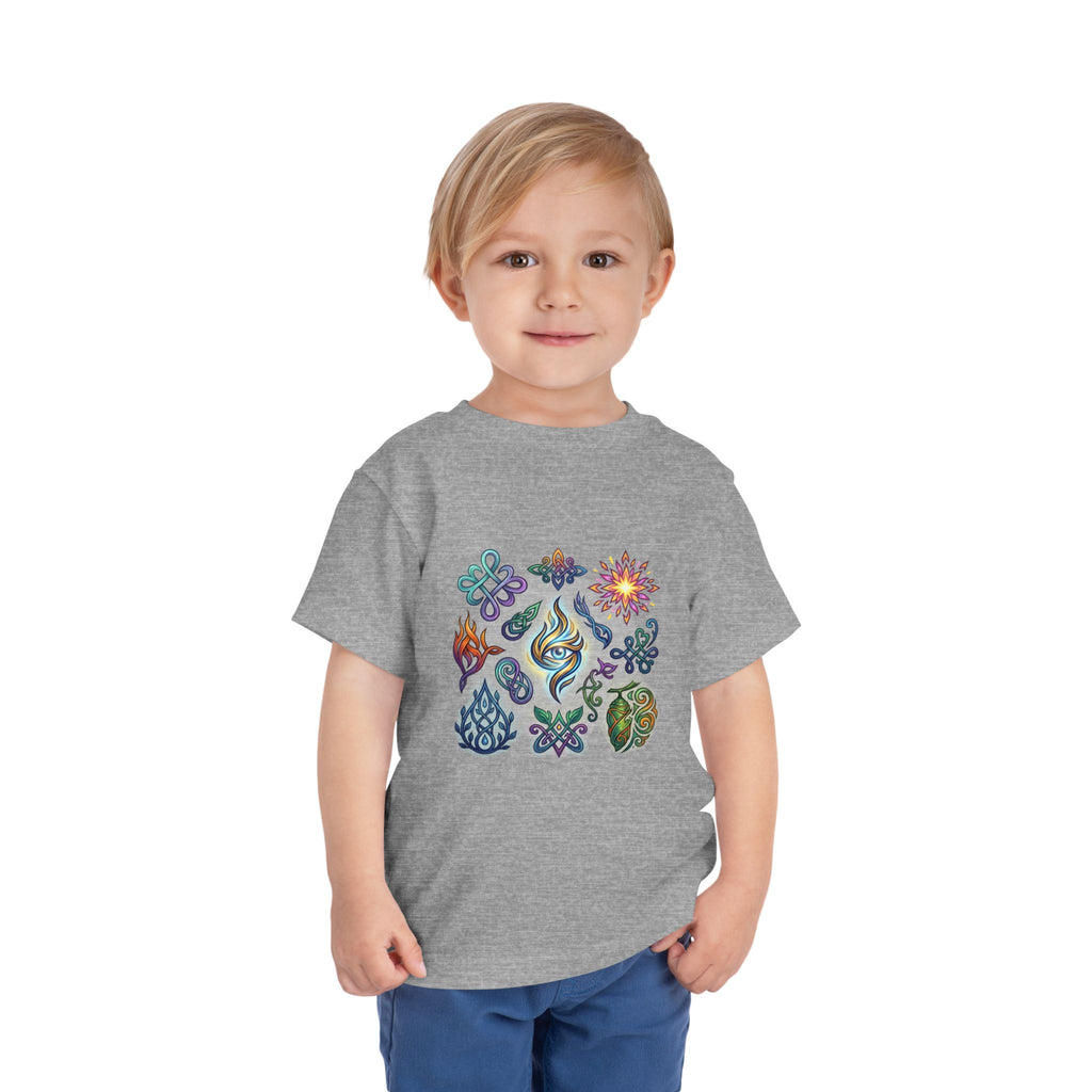 Toddler Spiritual Elemental Tee - Mystical Nature Magic