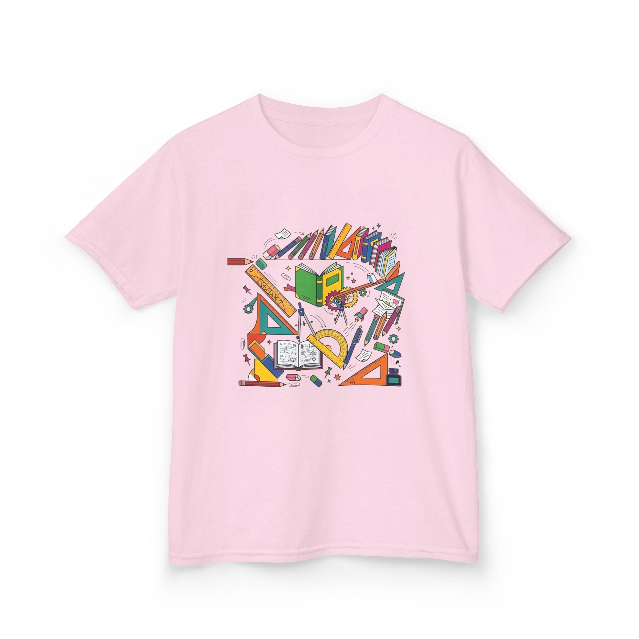 Kids School Supplies Tee - Doodle Art 2026 | Back to School