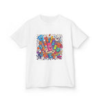 Kids T-Shirt - Cartoon School Supplies Doodle | Back to School