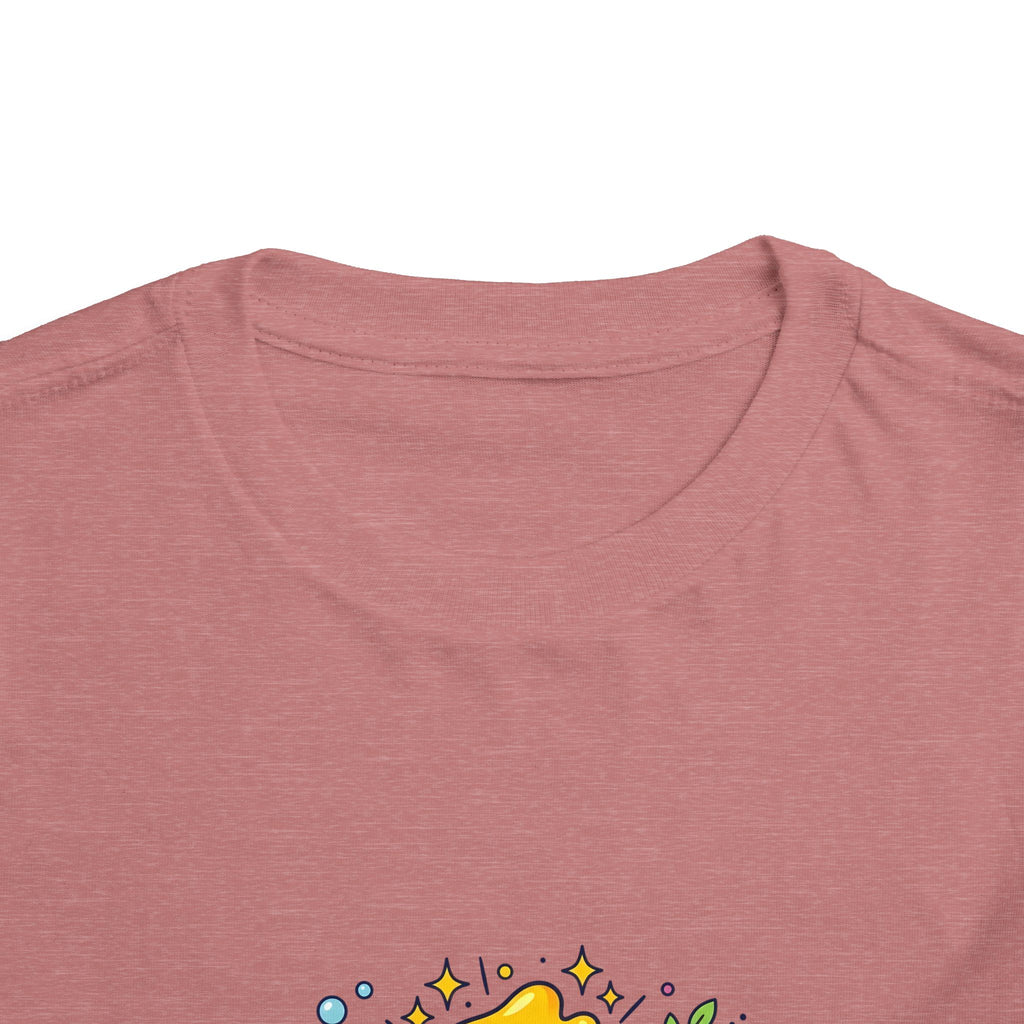 Toddler Monster Tee - Cute Happy Colorful Cartoon Kids Shirt