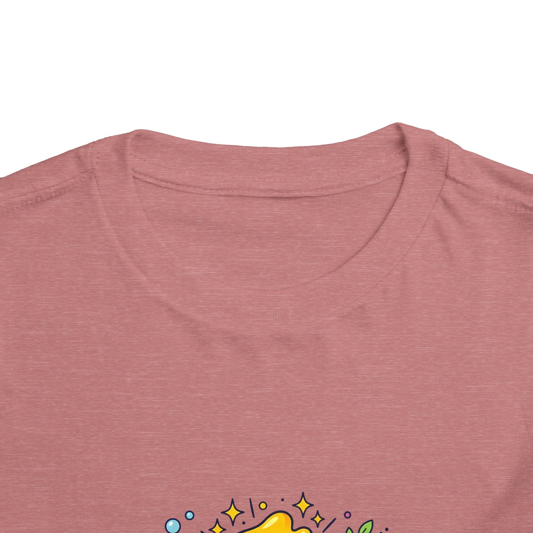 Toddler Monster Tee - Cute Happy Colorful Cartoon Kids Shirt