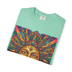 Unisex T-shirt - Psychedelic Sun Boho | Comfort Colors Garment-Dyed