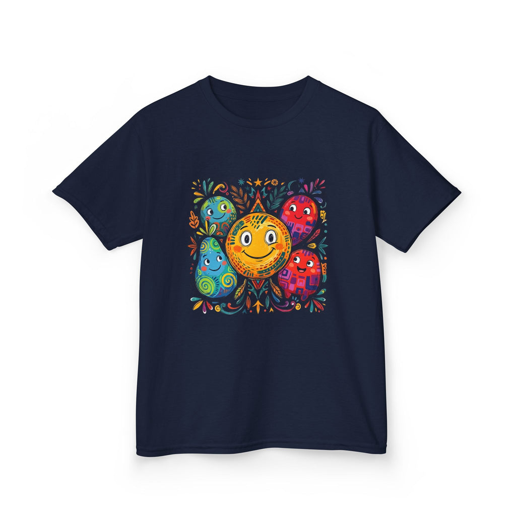 Kids Tee - Happy Friends & Colorful Joy | Playful Character Gift