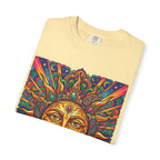 Unisex T-shirt - Psychedelic Sun Boho | Comfort Colors Garment-Dyed