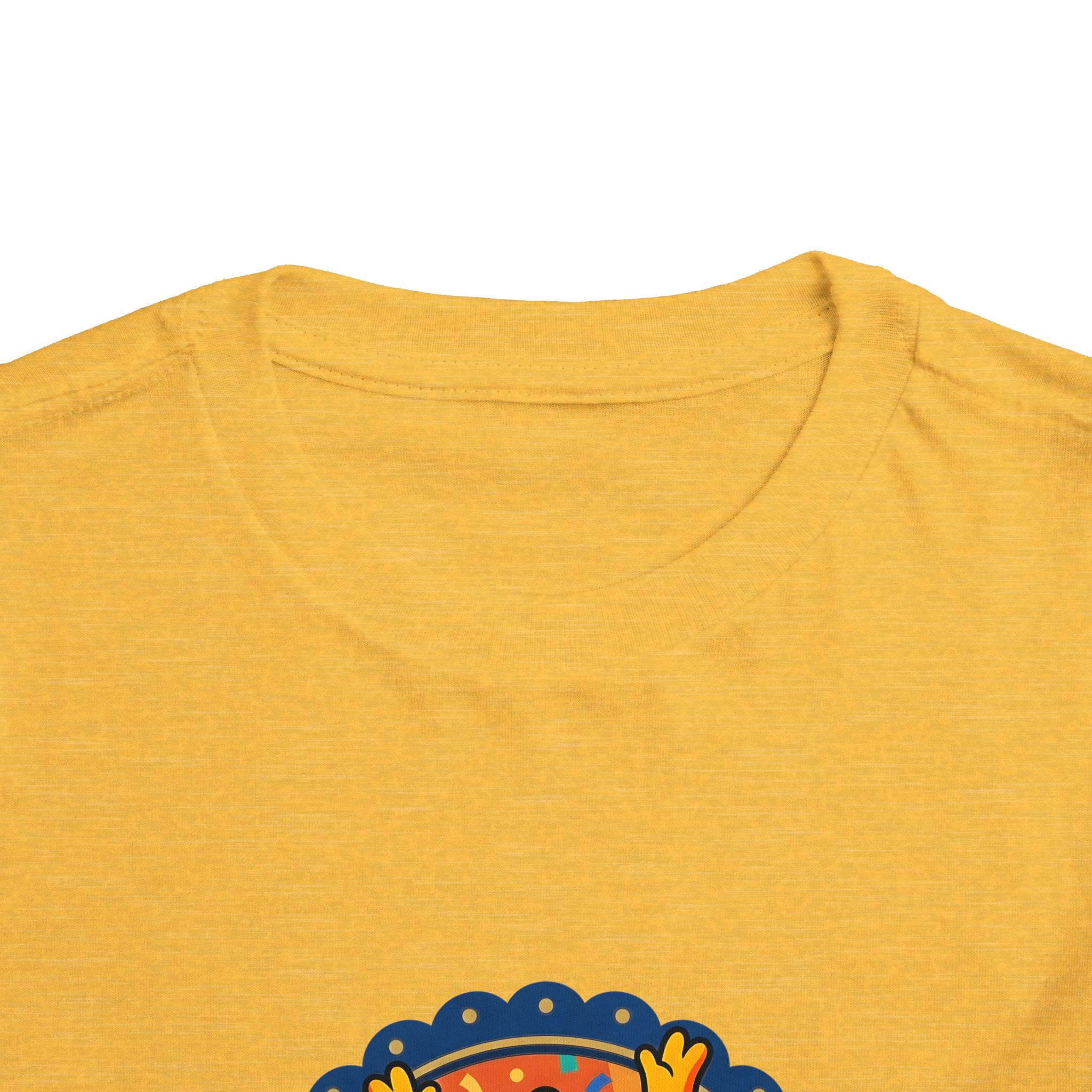 Toddler Tee - Vibrant Playful Celebration Dancing Confetti Shirt