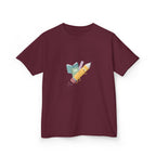 Kids Tee - Playful School Supplies Cartoon | Back to School Fun