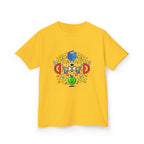 Kids Tee - Cartoon School Supplies & Learning Design | Back to School
