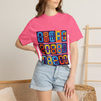 Unisex T-Shirt - Retro Tech 8-Bit Digital Display | Comfort Colors