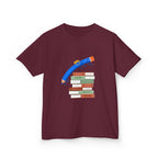 Kids Tee - Back to School Education | Books & Pencil