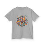 Kids Daily Routine T-Shirt - Whimsical Cartoon Machine