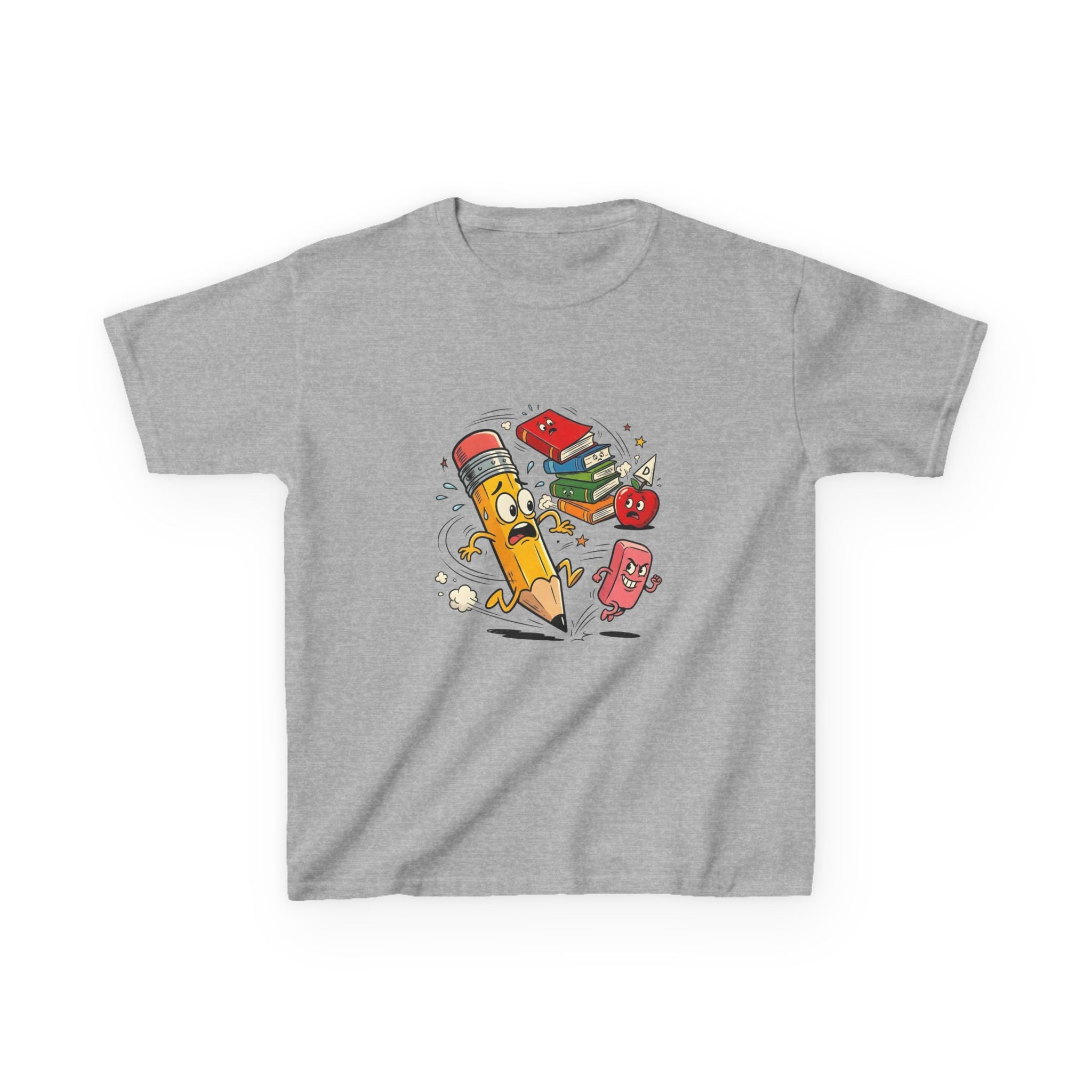 Kids T-Shirt - Stressed School Supplies | Chaotic Academic Humor