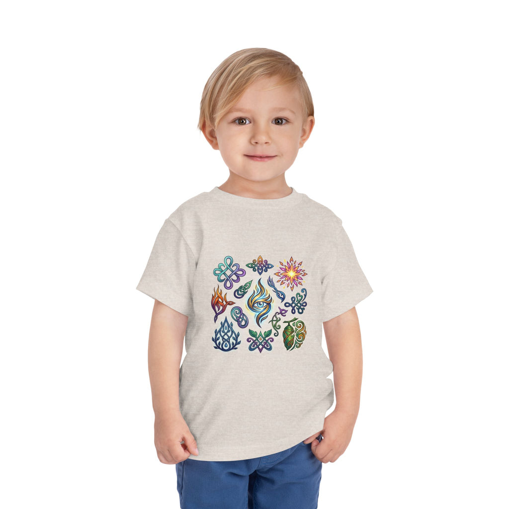 Toddler Spiritual Elemental Tee - Mystical Nature Magic