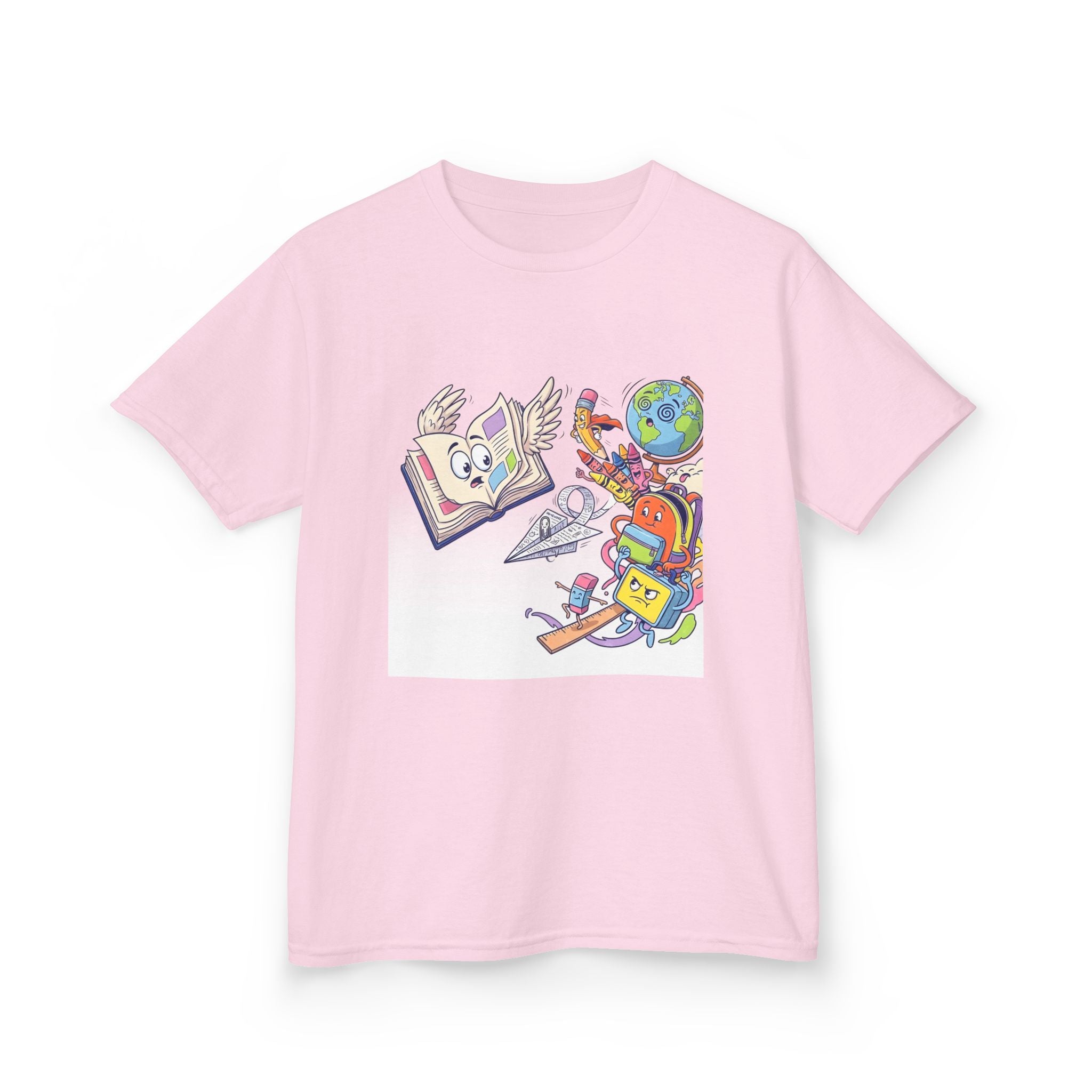 Kids Tee - Cute HOMEWORK Whimsical School Supplies | Back to School
