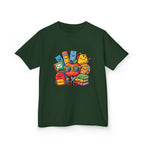 Kids Back to School T-Shirt - Kawaii School Supplies Art | 2026