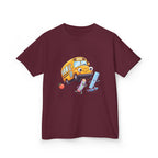 Kids School Bus Tee - Cute School Supplies Shirt | Back to School 2026