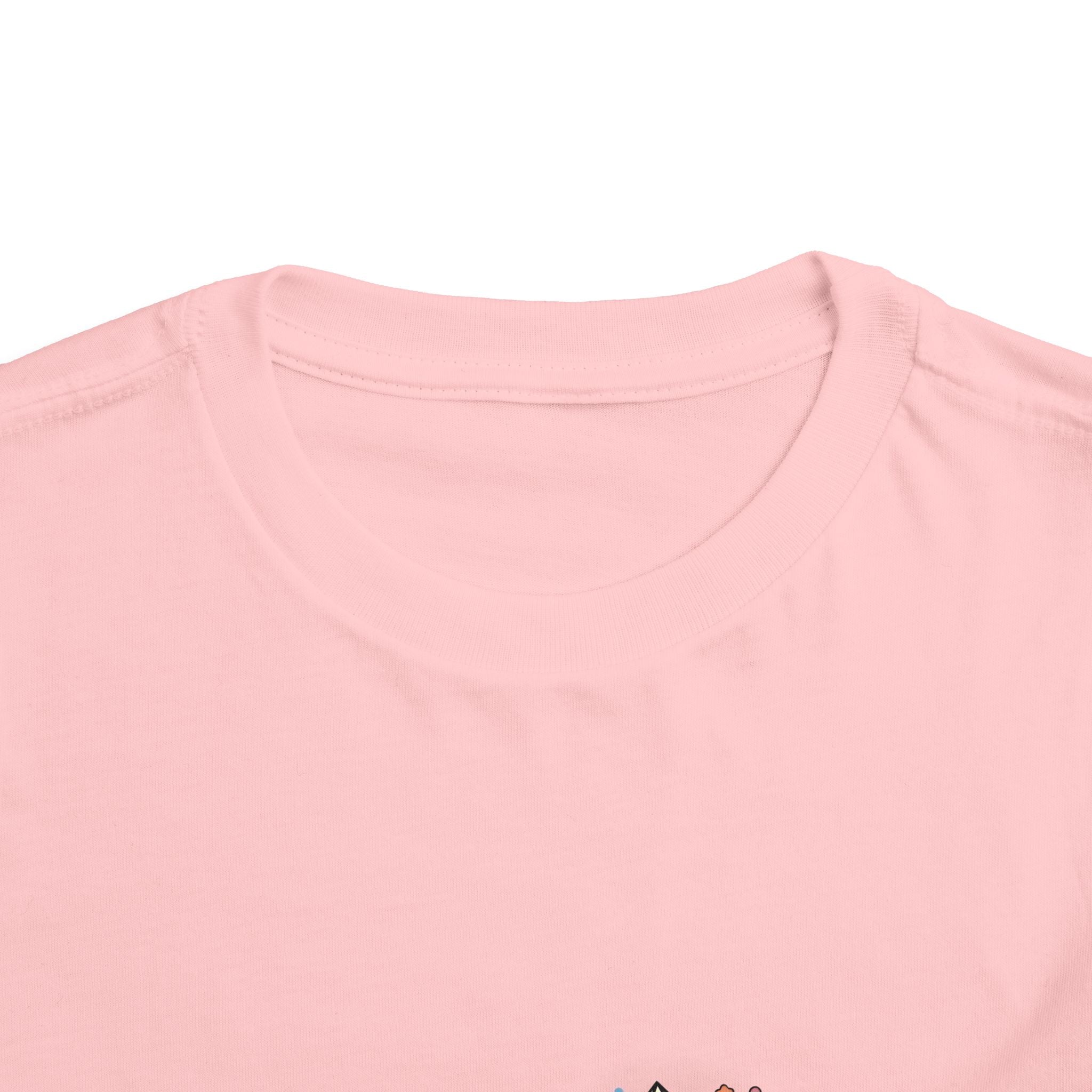 Toddler Short Sleeve Tee - Whimsical Cosmic Creature Stars
