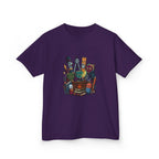Kids Tee - Whimsical School Supplies Characters | Back to School