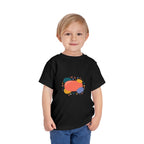 Toddler Short Sleeve Tee - Whimsical Space Design | Kids Cosmic