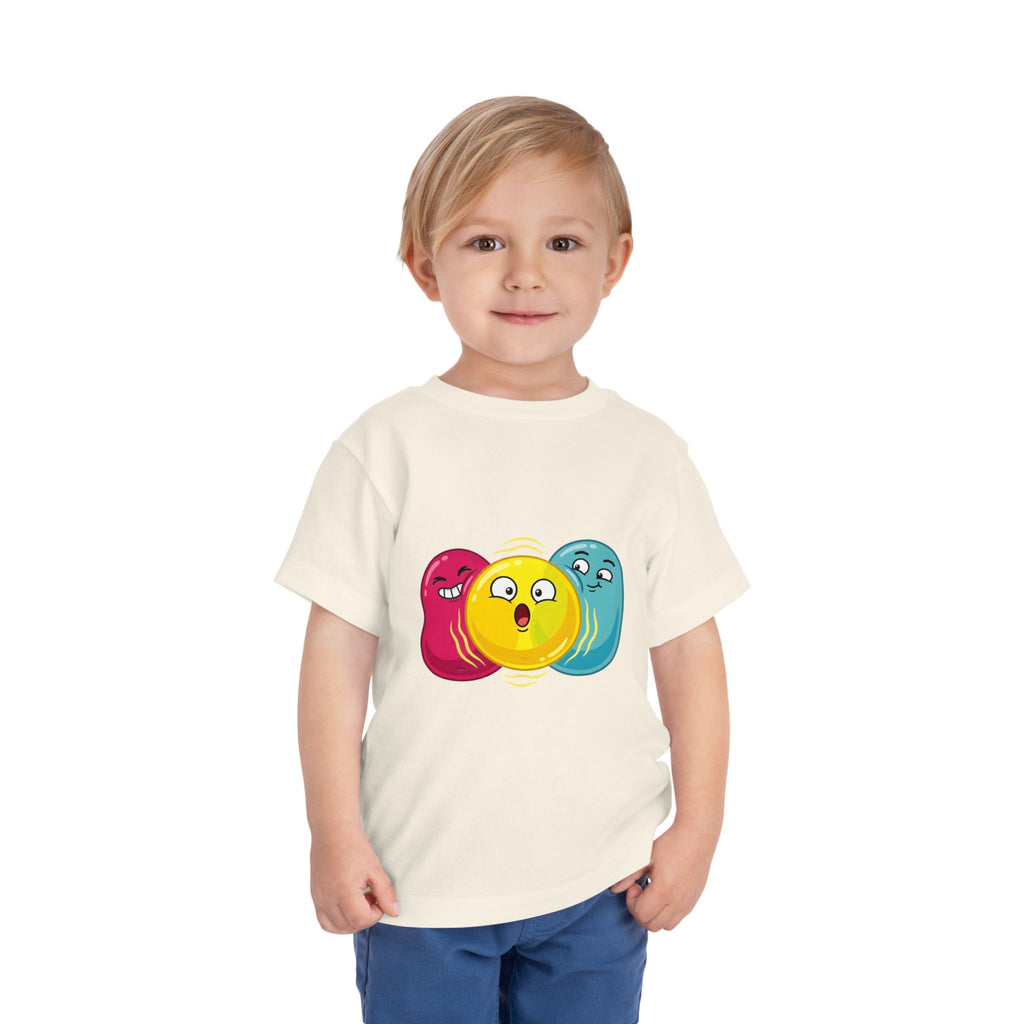 Toddler Funny Blob Character Tee | Playful Cartoon Kids Shirt