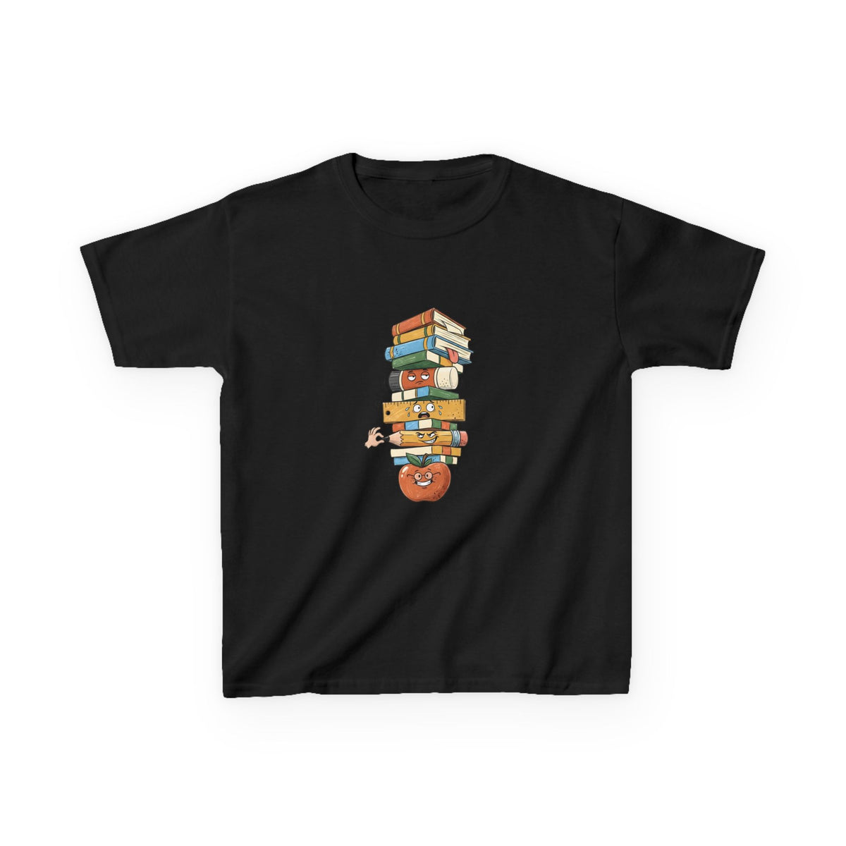 Kids T-Shirt - Funny School Supplies Cartoon | Back to School