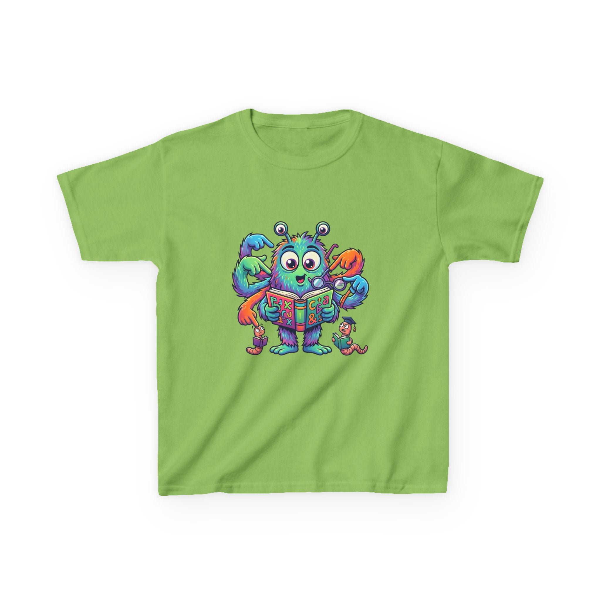 Cute Monster Kids Tee - Learning & Education T-Shirt