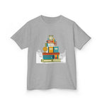 Kids Tee - Flat Vector School Supplies Stack | Back to School 2026
