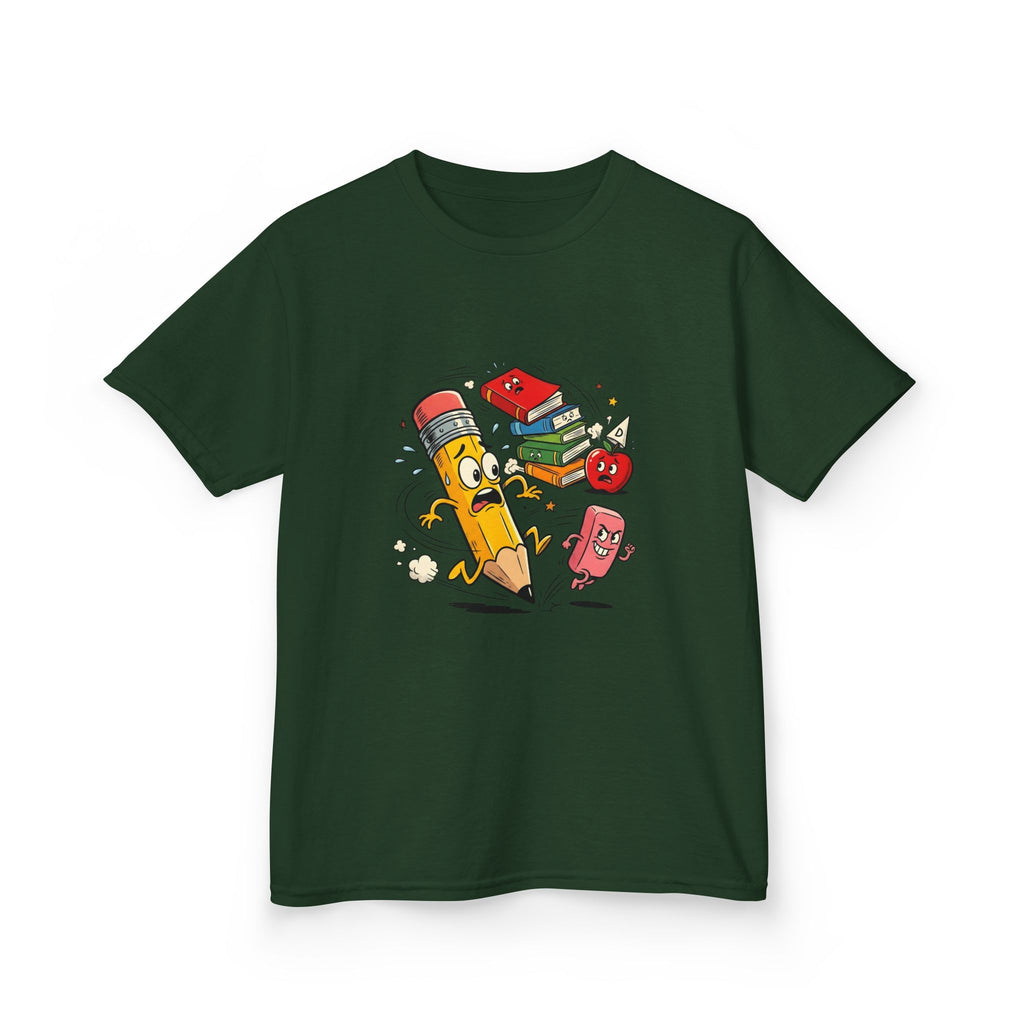 Kids T-Shirt - Stressed School Supplies | Chaotic Academic Humor