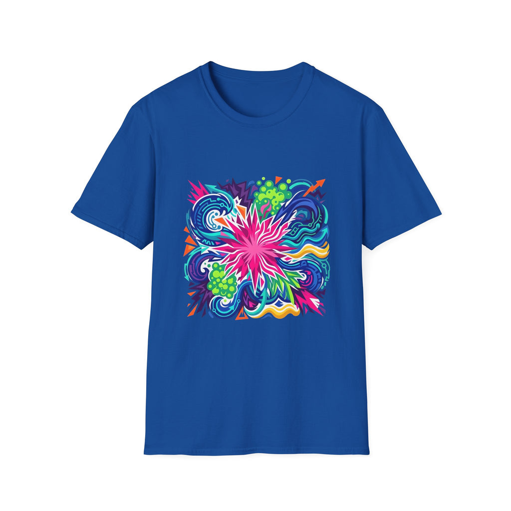 Abstract T-Shirt - Vibrant Graffiti Explosion | Unisex