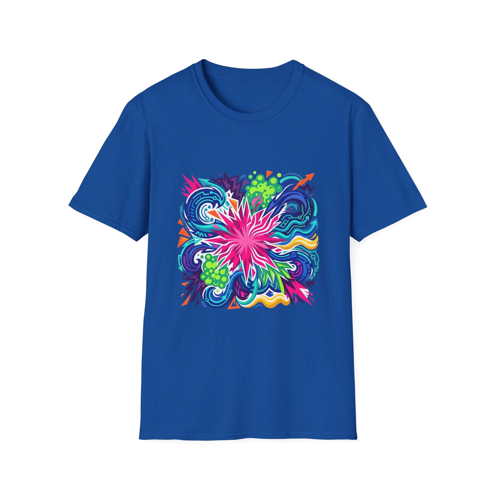 Abstract T-Shirt - Vibrant Graffiti Explosion | Unisex