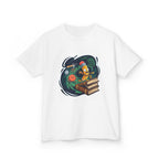 Kids School Supplies Tee - Whimsical Cartoon Design | Back to School