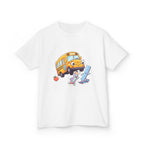 Kids School Bus Tee - Cute School Supplies Shirt | Back to School 2026