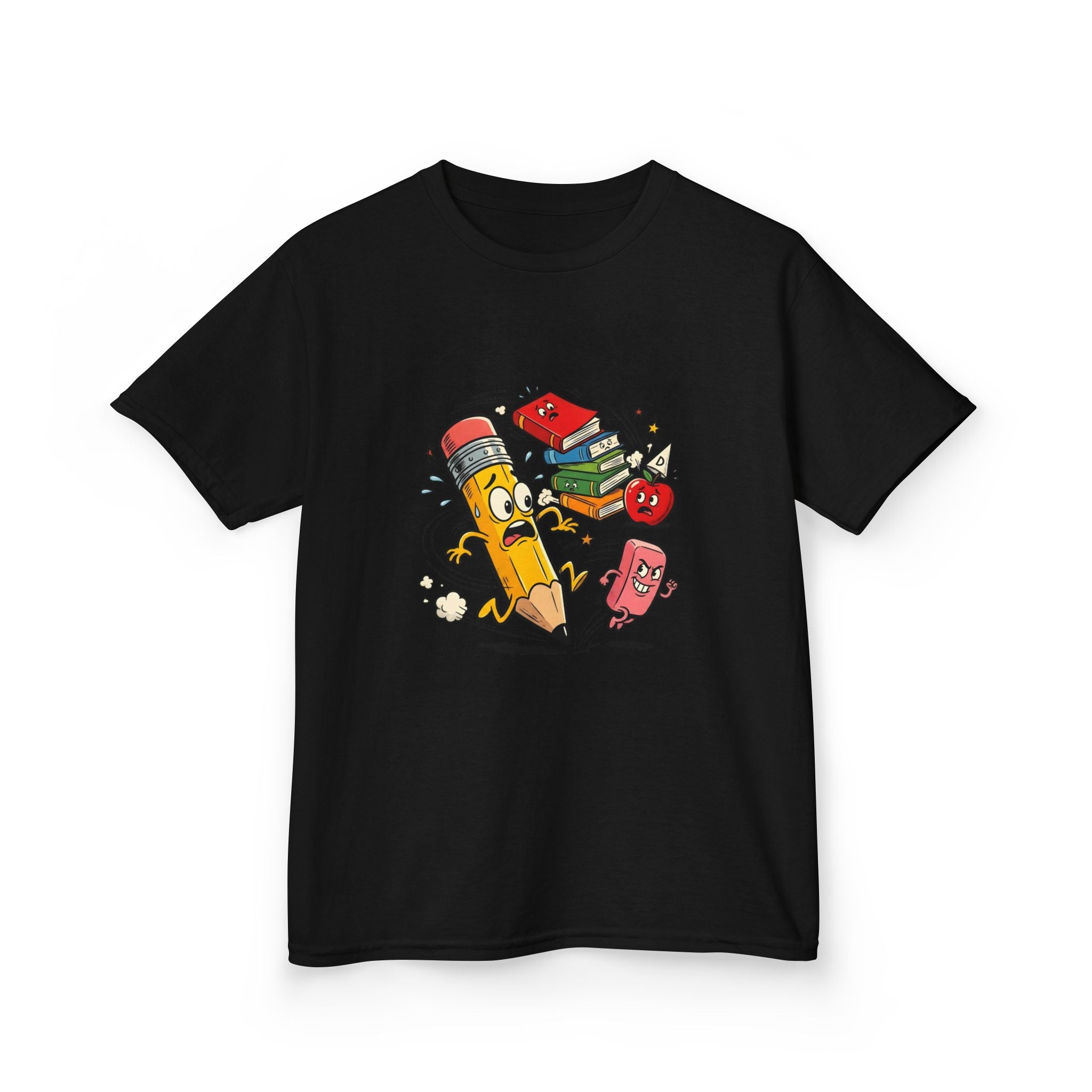 Kids T-Shirt - Stressed School Supplies | Chaotic Academic Humor