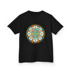 Kids T-Shirt - Math & Drafting Tools Mandala | STEM