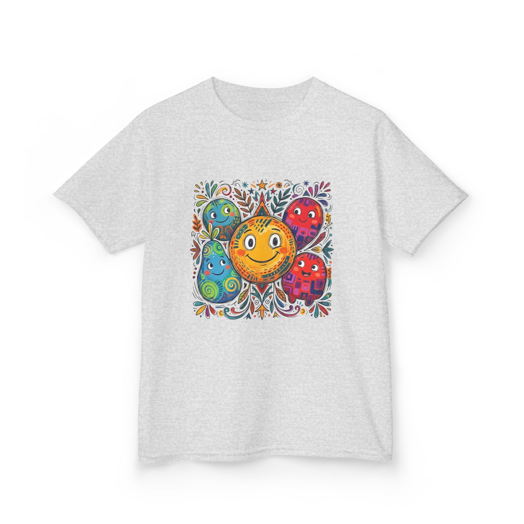 Kids Tee - Happy Friends & Colorful Joy | Playful Character Gift