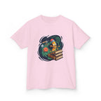 Kids School Supplies Tee - Whimsical Cartoon Design | Back to School