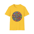 T-Shirt - Psychedelic Monster Swirl | Vibrant Alien Party