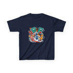 Kids Back to School Tee - Playful School Supplies Cartoon