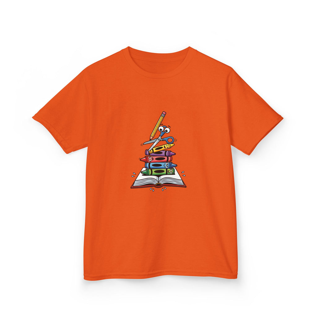 Back to School Kids Tee - Art Supplies Fun Design | 2026