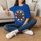 Unisex Steampunk T-Shirt - Ornate Mystical Mandala & Gears