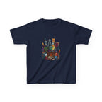 Kids Tee - Whimsical School Supplies Characters | Back to School