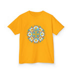 Kids T-Shirt - Math & Drafting Tools Mandala | STEM