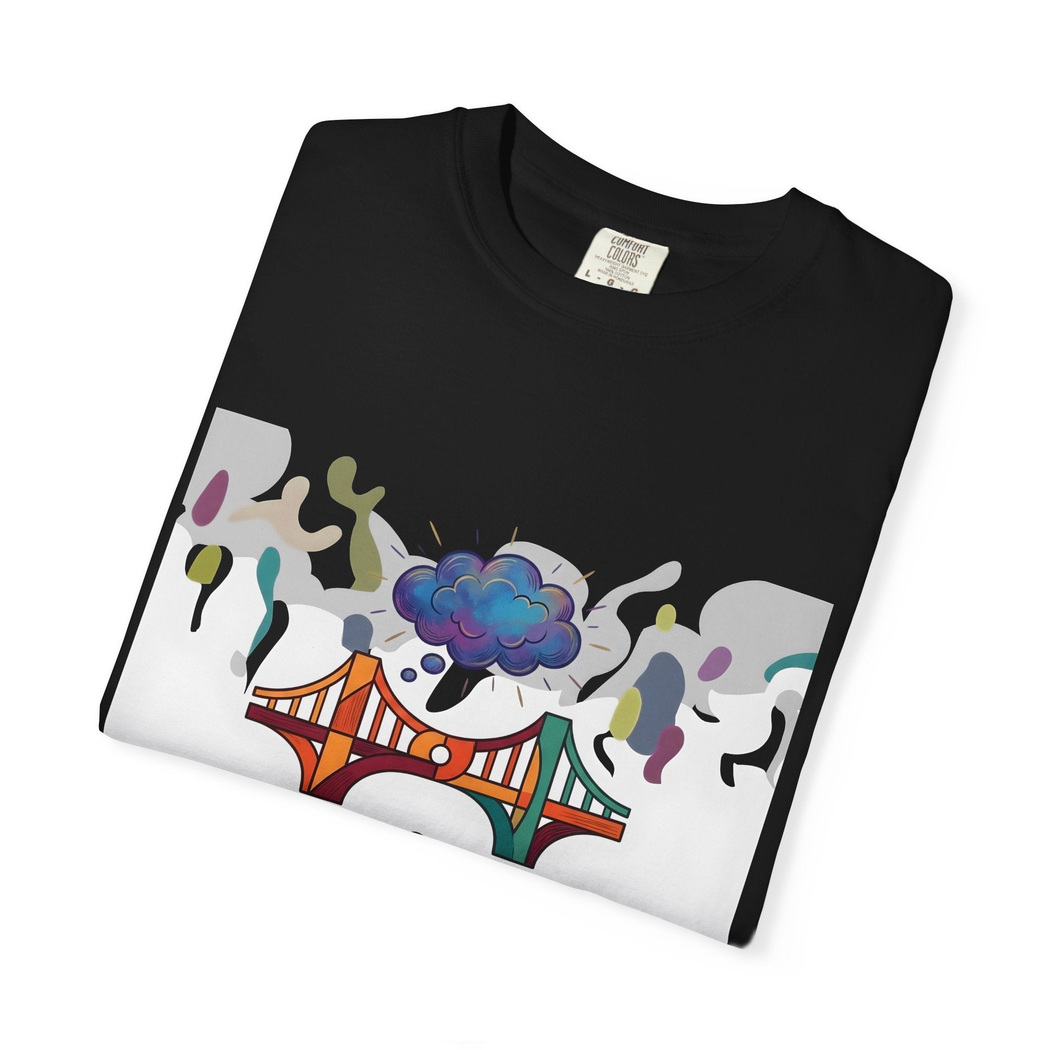 Comfort Colors T-shirt - Symbolic Connection | Abstract Communication
