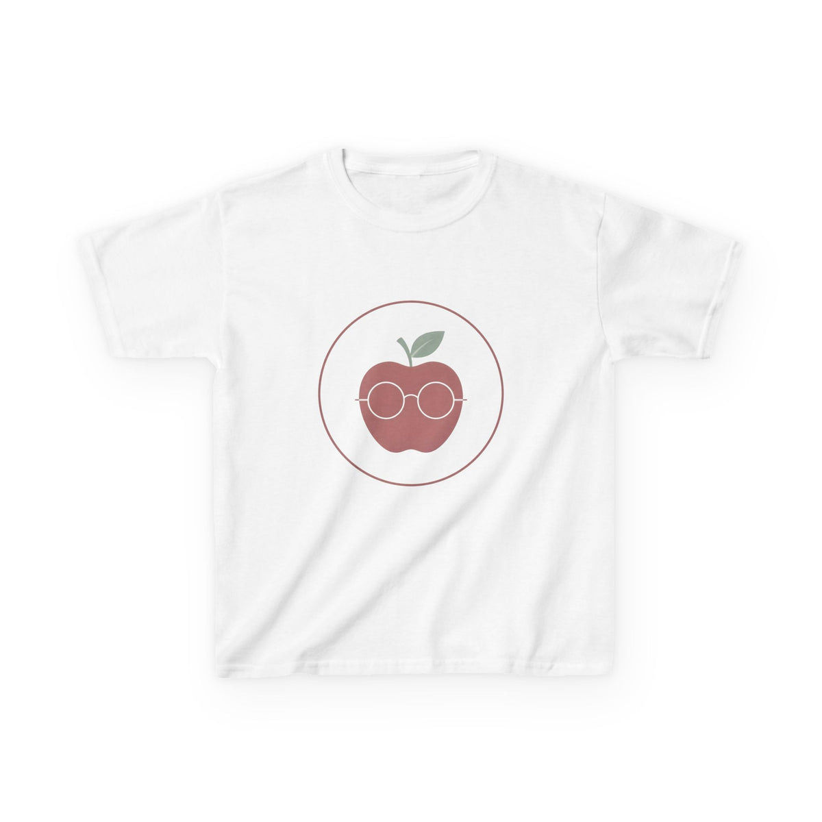 Kids Tee - Smart Apple with Glasses | Education & School