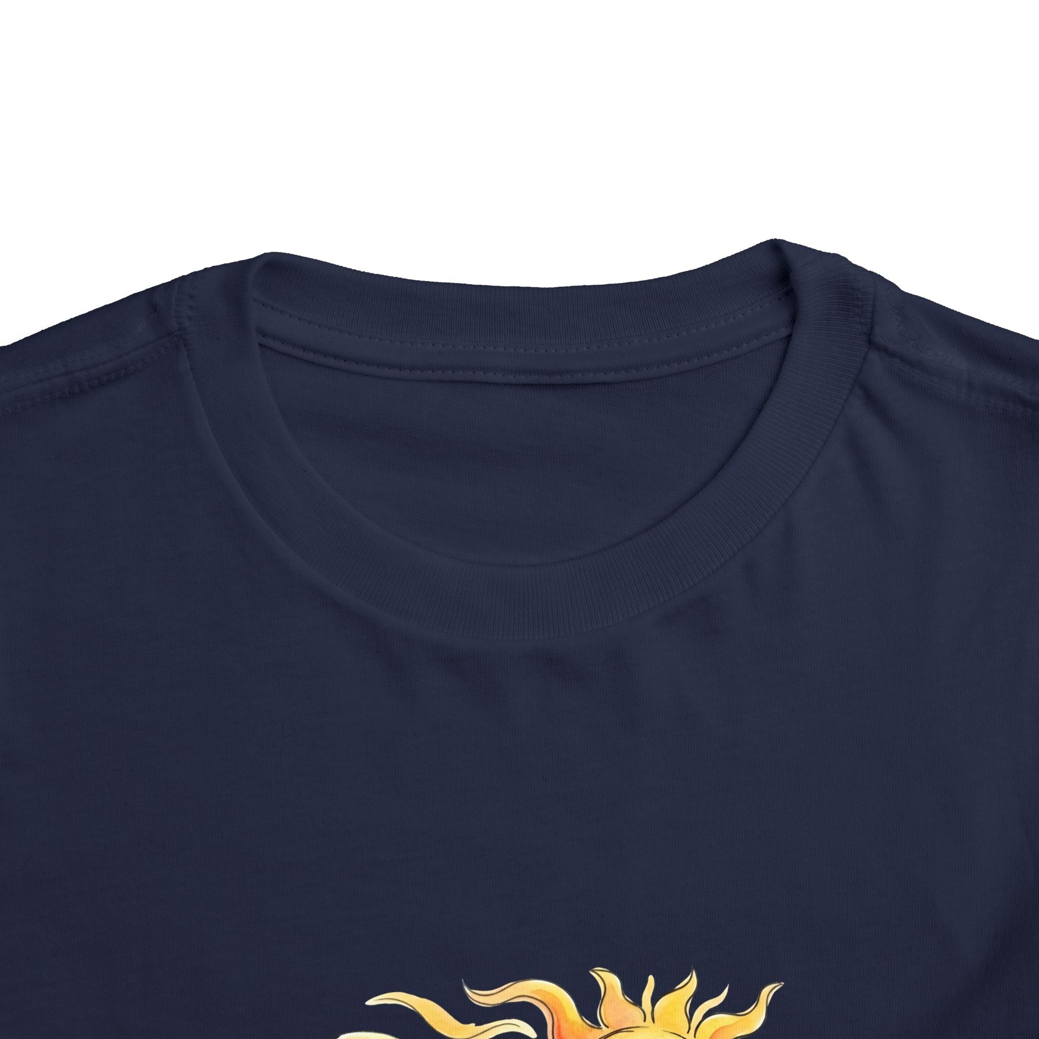 Toddler Tee - Whimsical Nature Growth Life Cycle Shirt | Earth Sun