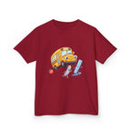 Kids School Bus Tee - Cute School Supplies Shirt | Back to School 2026